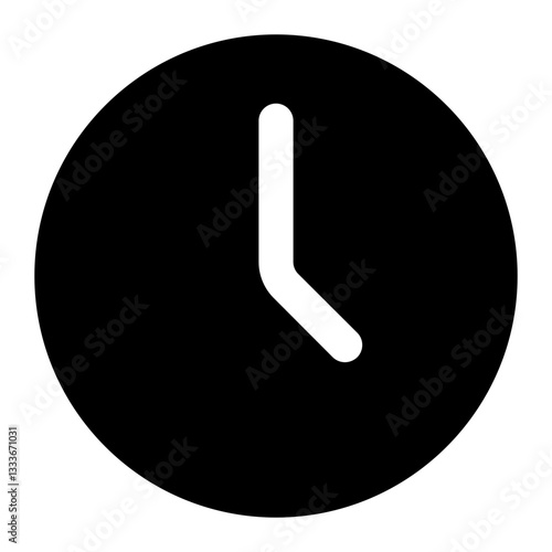 clock icon for illustration