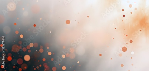 An abstract background featuring a gradient of colors that transition smoothly from dark gray to light beige, with a vibrant infusion of orange and red hues