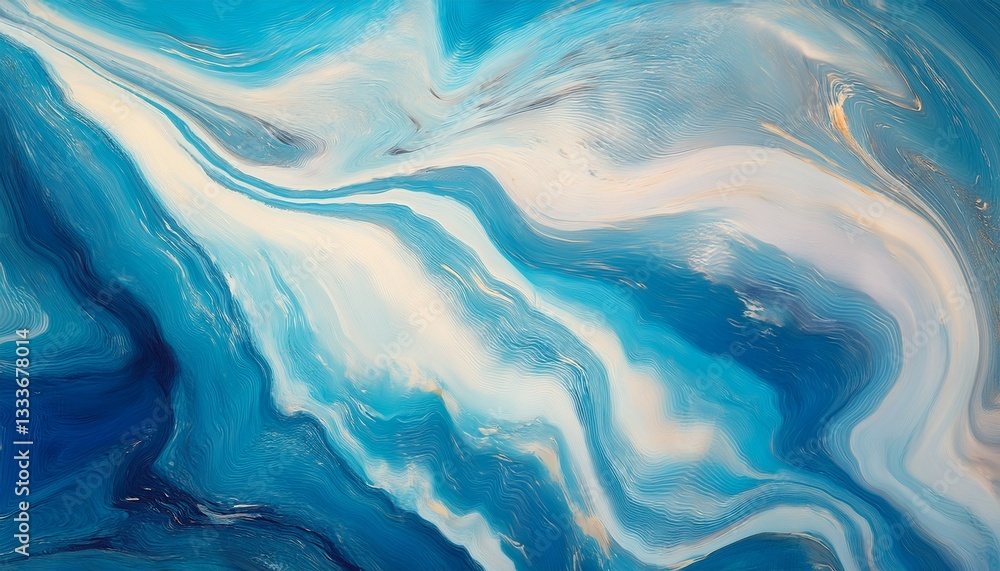 Fototapeta premium abstract sky art of beautiful paint of marble for texture background and design