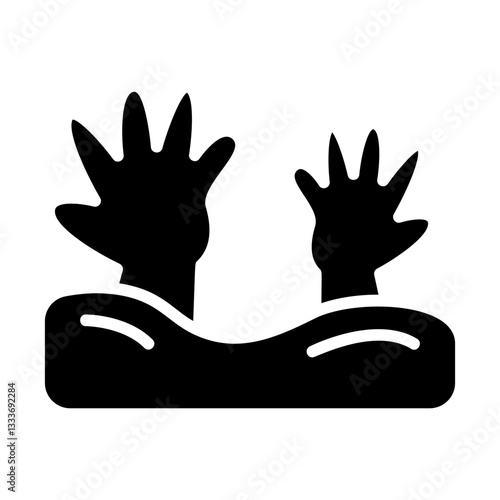 Echos Of Hell Solid Icon