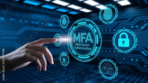 Multi-Factor Authentication (MFA) – Secure Digital Access & Cybersecurity,cybersecurity, secure login, online security, authentication methods, cyber protection, MFA login, digital security.