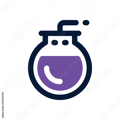 bomb dual tone icon. Sleek and modern vector icon for websites, mobile apps, marketing materials, and corporate design. Fully scalable and ready to use.