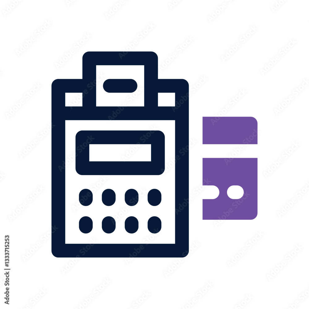payment terminal dual tone icon. Sleek and modern vector icon for websites, mobile apps, marketing materials, and corporate design. Fully scalable and ready to use. payment terminal dual tone icon. Sleek and modern vector icon for websites, mobile apps, marketing materials, and corporate design. Fully scalable and ready to use.