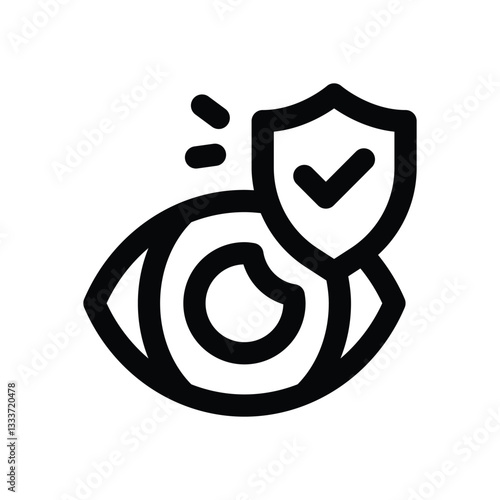 preventive line icon. Clean and minimalist vector icon for websites, mobile apps, presentations, and logos. Fully scalable and customizable for any project.