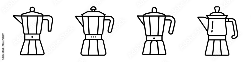 retro coffee percolator icon, retro coffee percolator line art - simple line art of retro coffee percolator, perfect for retro coffee percolator logos and icons retro coffee percolator icon, retro coffee percolator line art - simple line art of retro coffee percolator, perfect for retro coffee percolator logos and icons