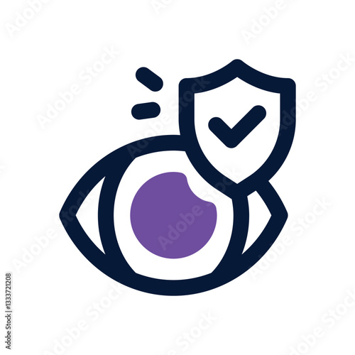 preventive dual tone icon. Sleek and modern vector icon for websites, mobile apps, marketing materials, and corporate design. Fully scalable and ready to use.