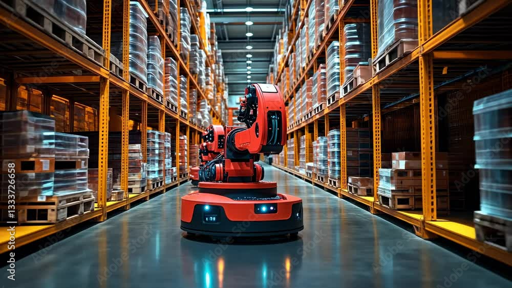 Automated Warehouse: Robotic Technology Revolutionizing Logistics
