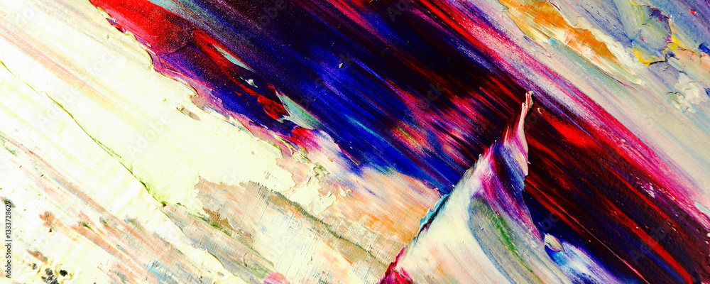 Obraz premium Abstract art background . Hand painting artwork on canvas .