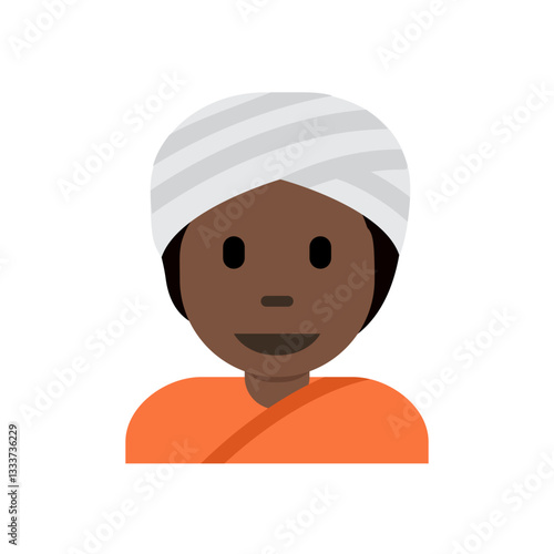 Person Wearing Turban
