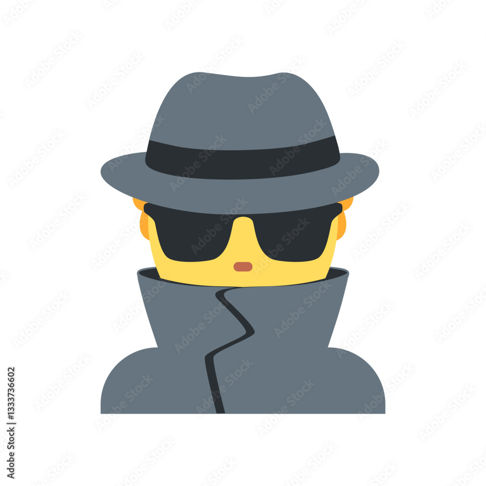 Obraz premium Mysterious Spy 