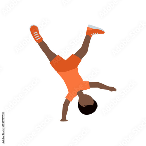 Cartwheel Gymnast
