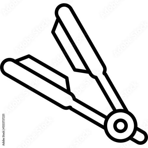 Hair Iron Icon