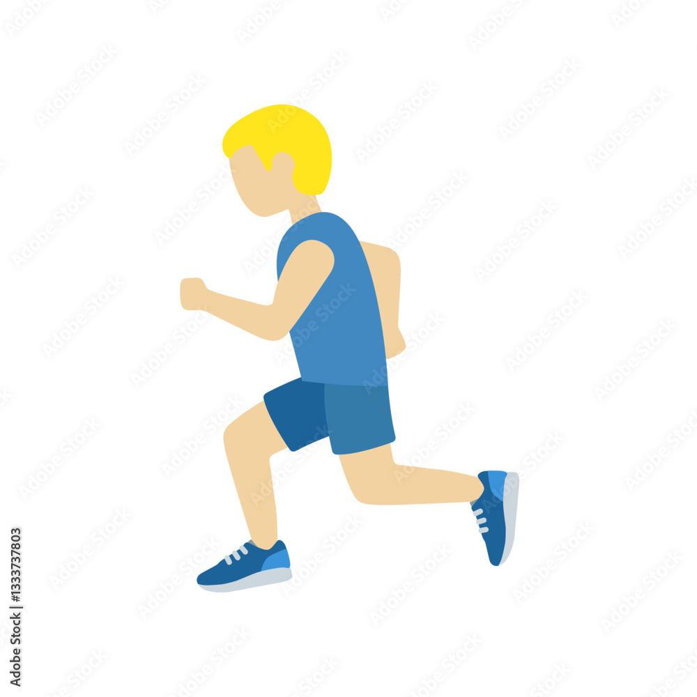 Fototapeta premium Runner in Motion 