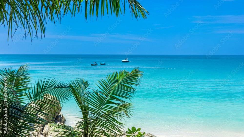 Freedom Beach Thailand, White Sand and Turquoise Sea
