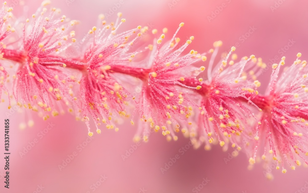 Fototapeta premium Closeup Pink Flower Blossom Macro Photography