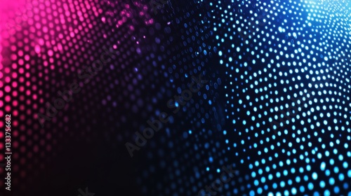Obraz na płótnie Vibrant Abstract Background with Colorful Dots and Gradients w salonie
