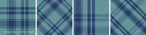 Vector check pattern or plaid pattern for dress ,flannel skirt, tablecloth other modern and fashion print.