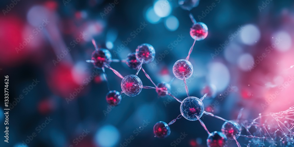 Molecular Nanotechnology in Medicine – A photographic concept highlighting the potential of molecular nanotechnology in advanced drug delivery systems and medical treatments, with copy space available Molecular Nanotechnology in Medicine – A photographic concept highlighting the potential of molecular nanotechnology in advanced drug delivery systems and medical treatments, with copy space available