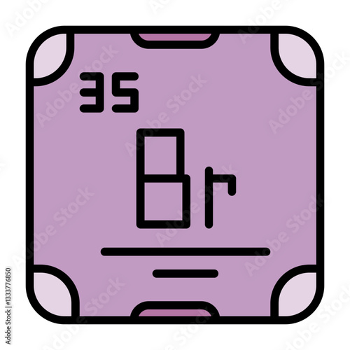Bromine Icon