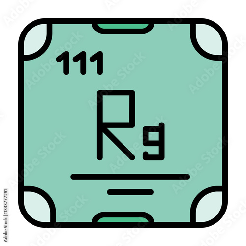 Roentgenium Icon