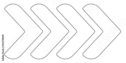 Set arrow  sign colorful 