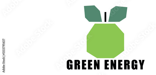 GREEN APPLE (ENERGY) LOGO