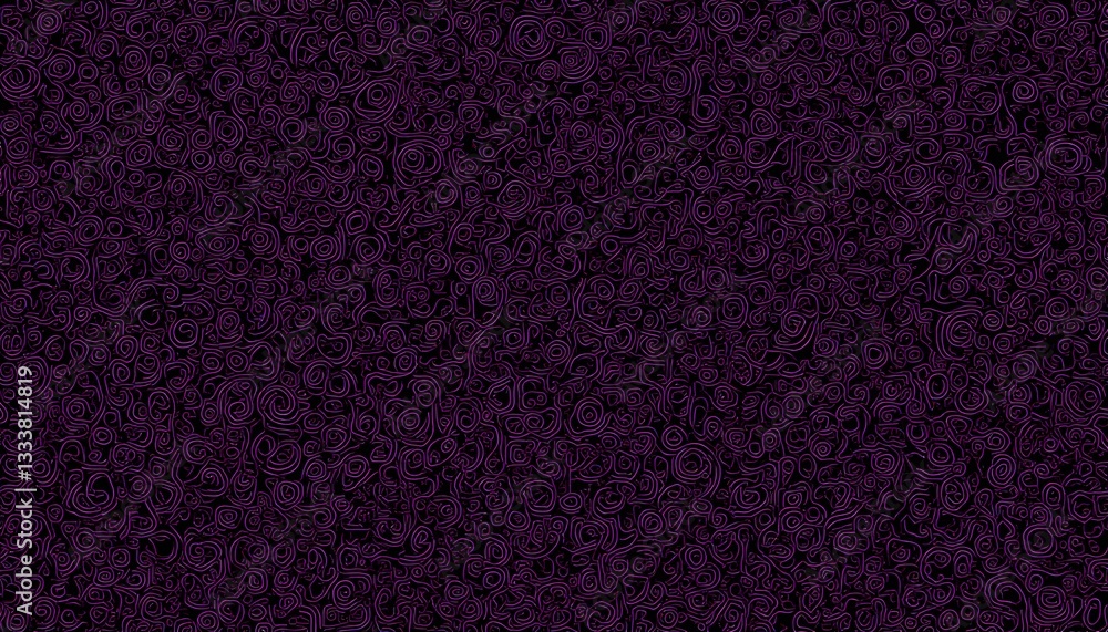 Fototapeta premium An intricate pattern of overlapping geometric shapes and flowing lines