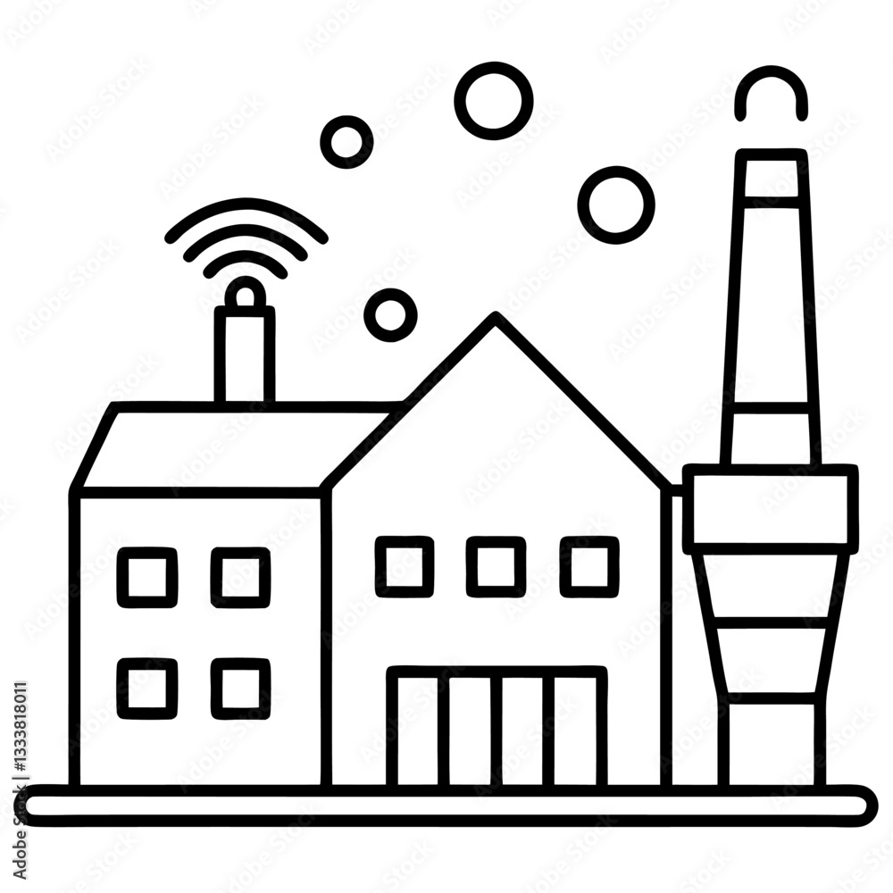 Modern Artificial Intelligence Symbols for Digital and Tech Projects
