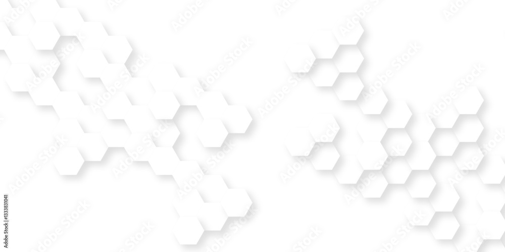 Background with hexagons . Abstract background with lines . white texture background . hexagon abstract background. Surface polygon pattern with glowing hexagon paper texture and futuristic business Background with hexagons . Abstract background with lines . white texture background . hexagon abstract background. Surface polygon pattern with glowing hexagon paper texture and futuristic business