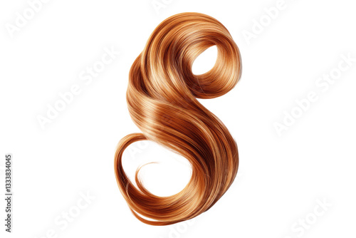 Elegant hair conditioner Isolated on transparent background