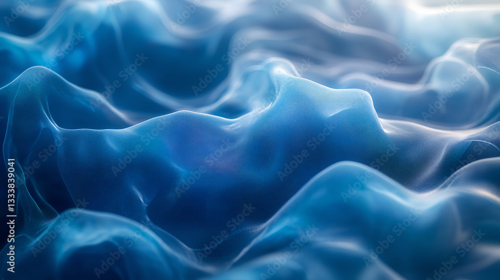 Abstract Blue Fluid Dynamics: Mesmerizing swirling blue fluid motion with soft edges creating an abstract and captivating visual, evokes feelings of peace and tranquility, perfect for modern designs. Abstract Blue Fluid Dynamics: Mesmerizing swirling blue fluid motion with soft edges creating an abstract and captivating visual, evokes feelings of peace and tranquility, perfect for modern designs.