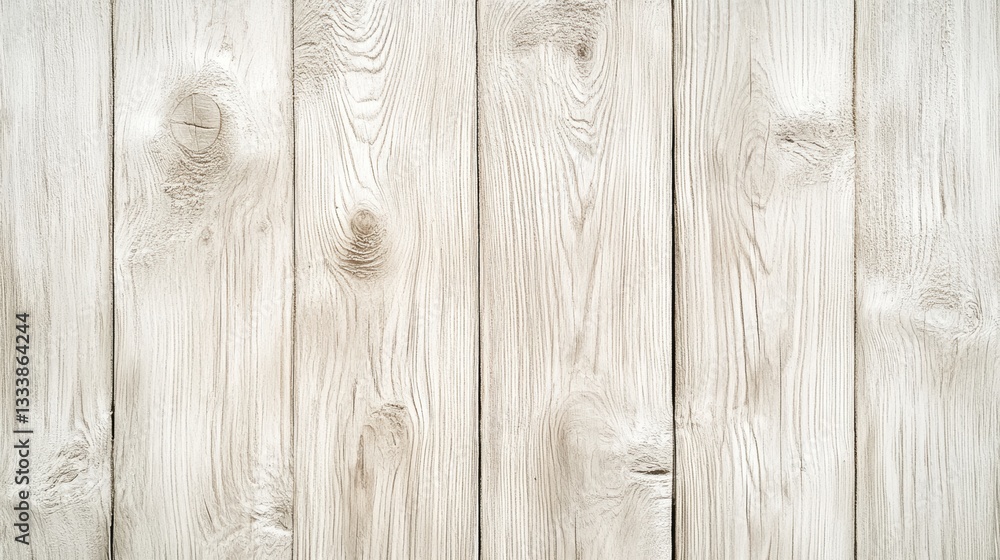 Fototapeta premium A serene backdrop of pristine white wood, exhibiting a smooth, grainy texture, inviting contemplation and tranquility.