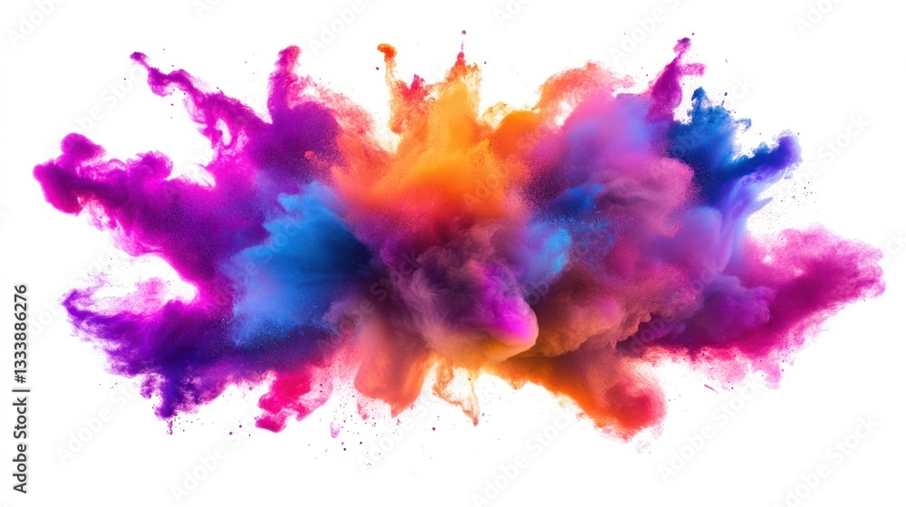 Vibrant Color Explosion Photography Abstract Background Vibrant Color Explosion Photography Abstract Background