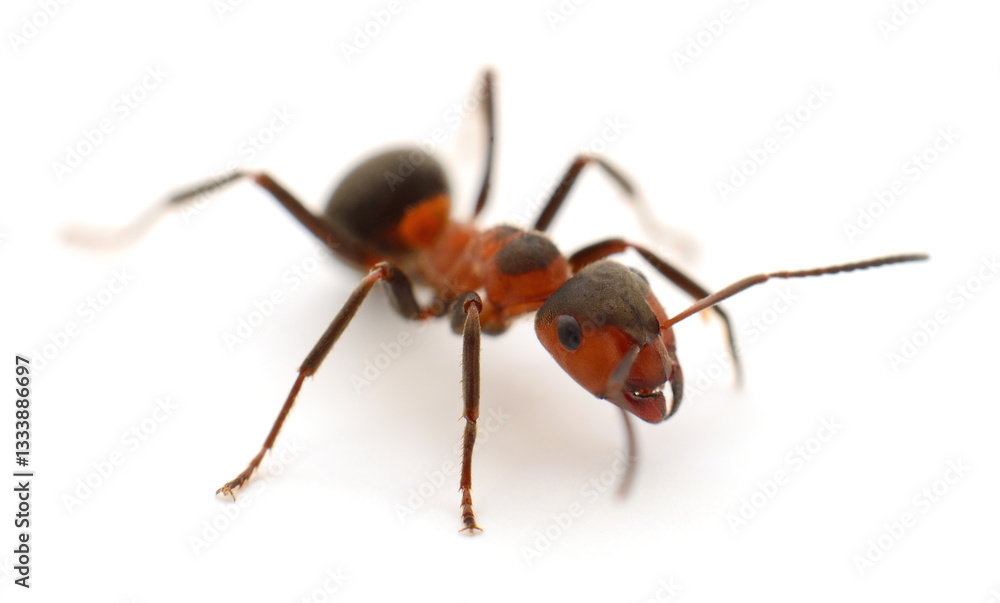 Isolated Red Ant Isolated Red Ant