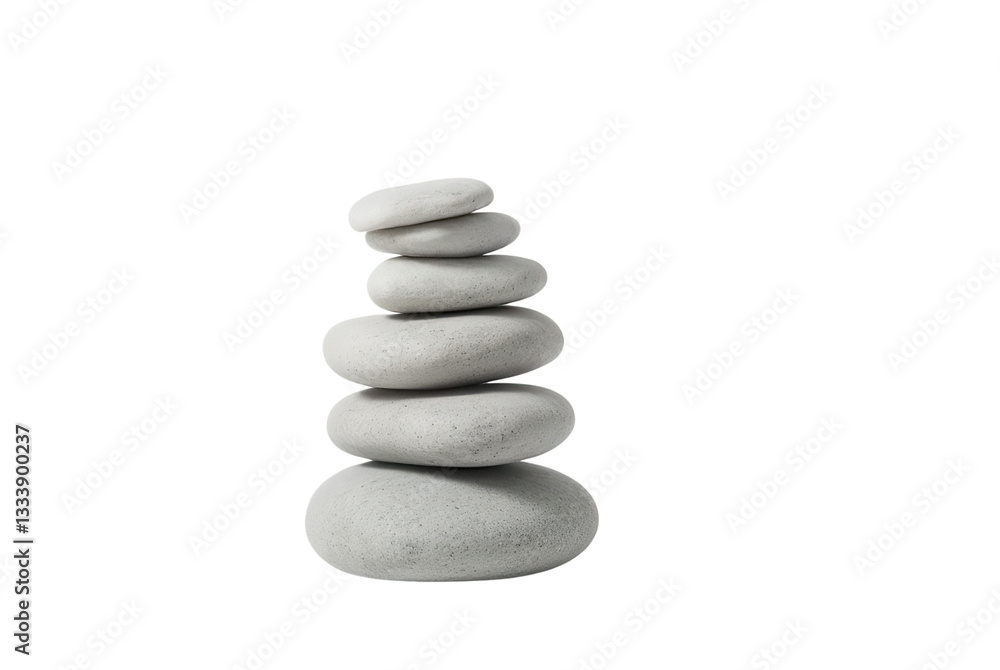 Serene Stacked Stones Reflecting Balance and Tranquility in Nature Serene Stacked Stones Reflecting Balance and Tranquility in Nature