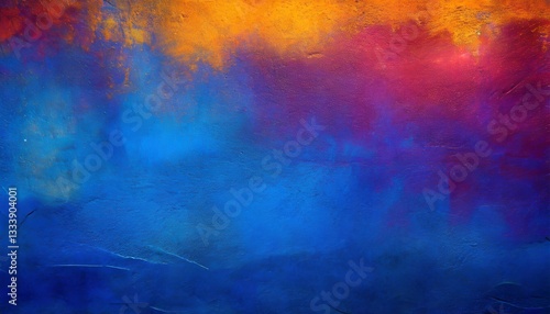 Abstract grunge decorative relief dark navy blue stucco wall pattern texture background