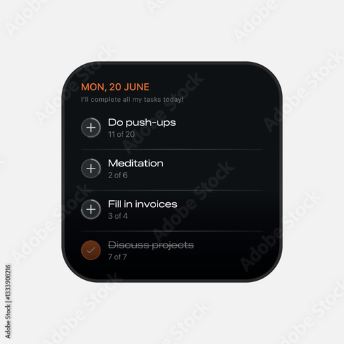 To-Do List Pop-Up Design for Mobile Apps