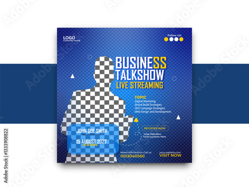 business talkshow live social media 