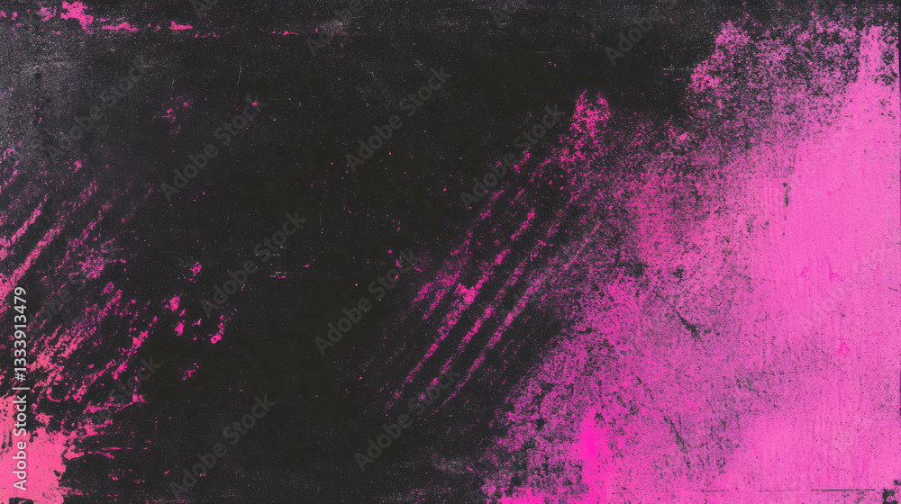 Obraz premium Grunge texture with color bleed and distress for creative design projects