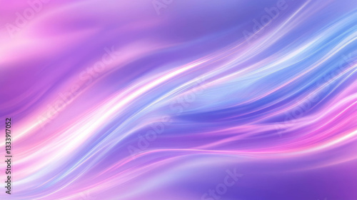 Wallpaper Mural Dreamy abstract background with flowing chaotic waves in pastel colors Torontodigital.ca