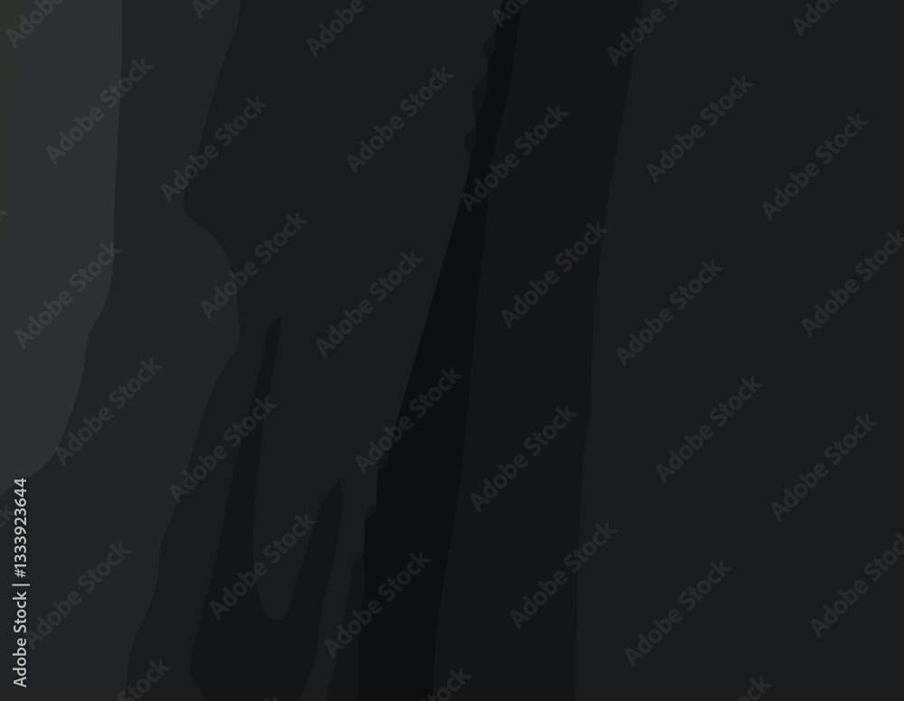 Fototapeta premium Black Dark Abstract Background with Smooth Textures and Shadows. Deep Black Abstract Wallpaper with a Modern and Minimalist Design. Elegant Dark Abstract Background with Subtle Gradients and Appeal