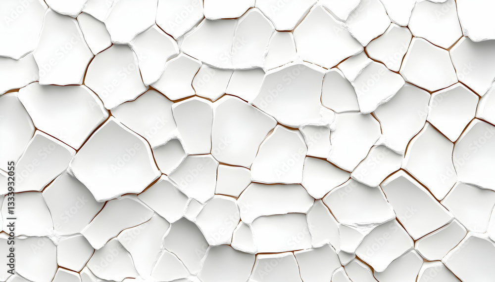Cracked white surface texture, abstract background for design Cracked white surface texture, abstract background for design