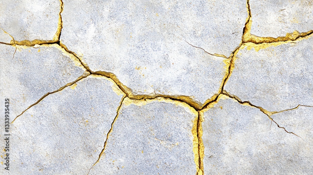 Obraz premium Cracked earth, arid landscape, dry ground texture
