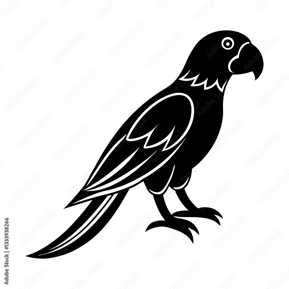 vector illustration of a bird vector illustration of a bird