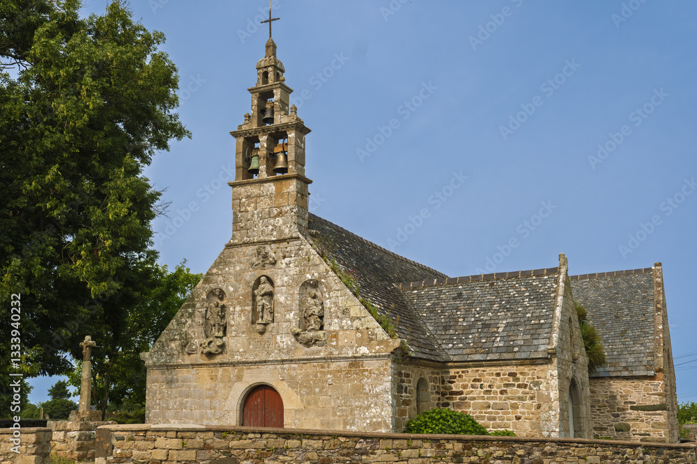 The Perros-Hamon chapel, located in Ploubazlanec in Brittany, France The Perros-Hamon chapel, located in Ploubazlanec in Brittany, France