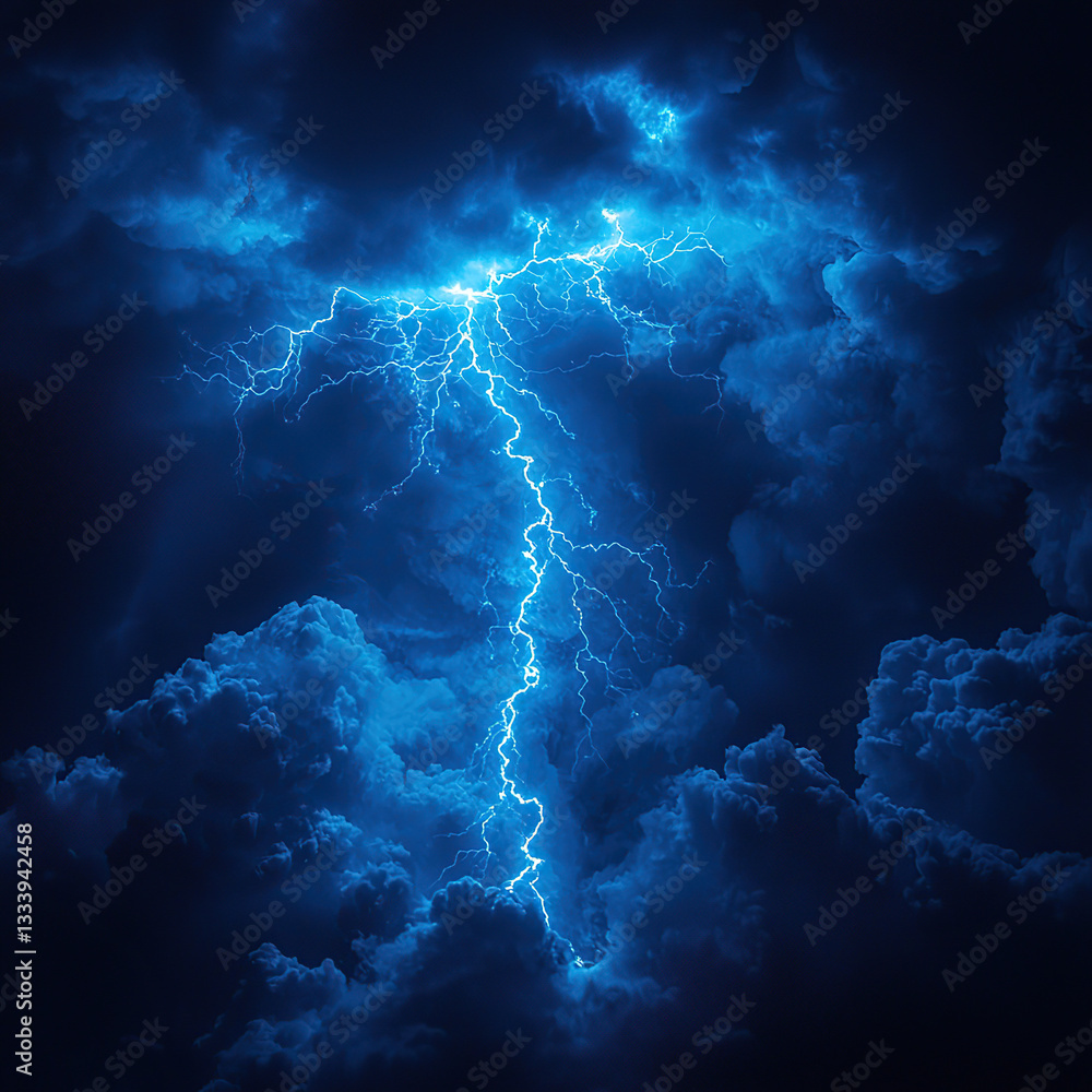 Fototapeta premium lightning, storm, thunder, font, typography, electric, electricity, bolt, flash, weather, power, energy, strike, glow, neon, bright, shock, dynamic, intense, stormy, cloud, rain, thunderstorm, electri