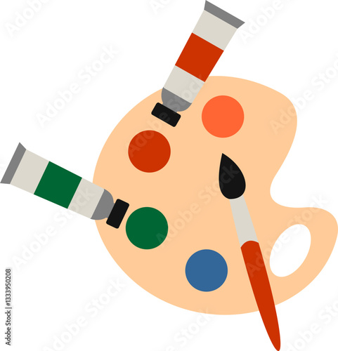Art Tools Illustration
