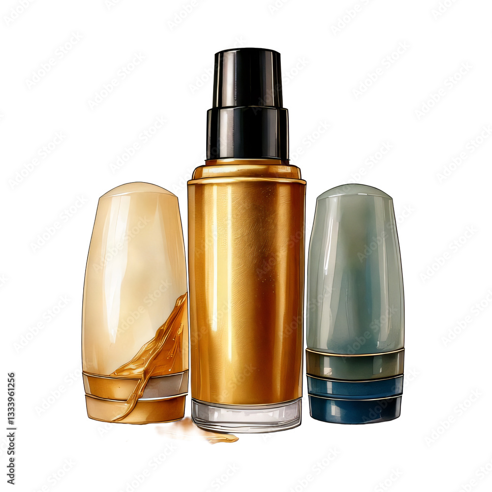 Highlighter (powder, liquid, cream) isolate with white background.white backgro-297.png Highlighter (powder, liquid, cream) isolate with white background.white backgro-297.png