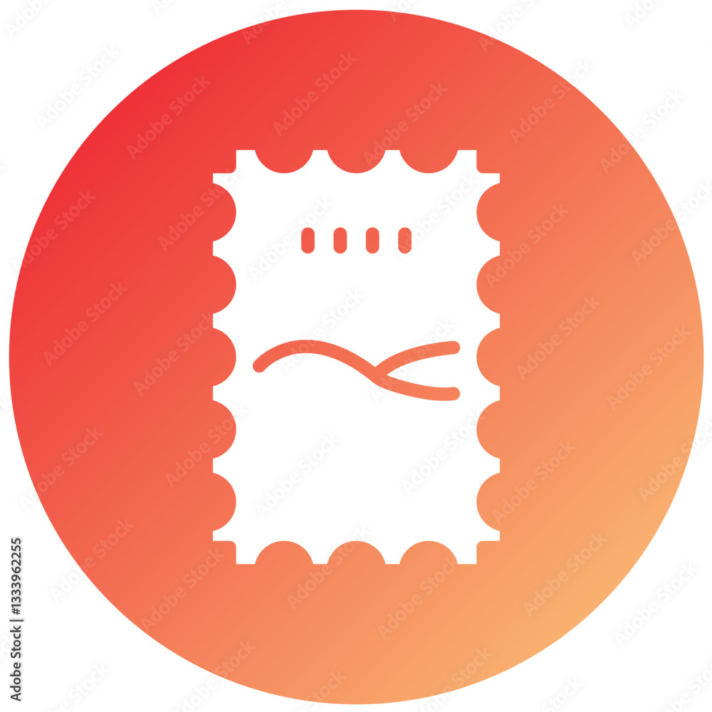Vector Design Post Stamp Icon Style Vector Design Post Stamp Icon Style