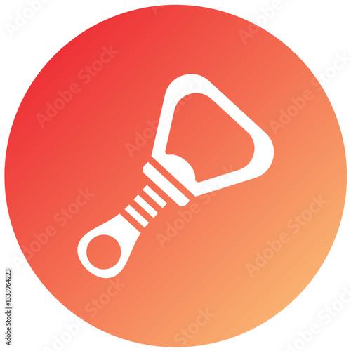 Vector Design Bottle Opener Icon Style